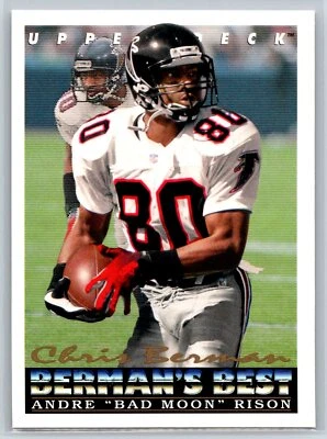 1993 Upper Deck Andre Rison Berman's Best Atlanta Falcons #440 - Image 1 of 2