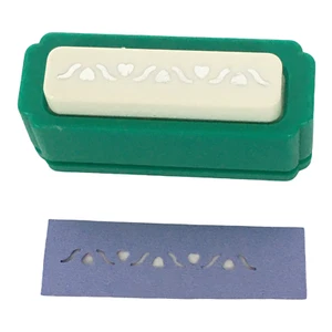 Marvy Uchida Border Paper Punch Heart Design Decorative Card Making Paper Craft - Picture 1 of 10