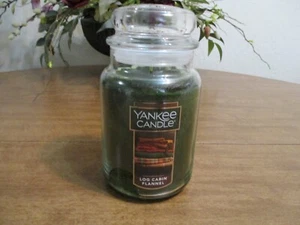 YANKEE CANDLE LOG CABIN FLANNEL 22 OZ KERZE - Bild 1 von 1
