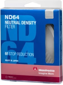 Manfrotto 58 mm Neutraldichtefilter mit 6 Lichtverluststopps - Bild 1 von 7
