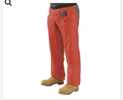 ELVEX JE-9436 Chain Saw Chaps,Orange,Cordura Nylon - Image 1 of 4