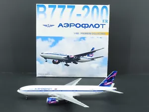 1:400 Dragon Wings Premiere 55068 Die-Cast Aeroflot Boeing 777-200 Airliner - Picture 1 of 18
