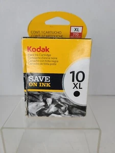 Genuine Kodak 10 XL Black Printer Ink Cartridge CAT 8237216 NEW SEALED - Picture 1 of 6