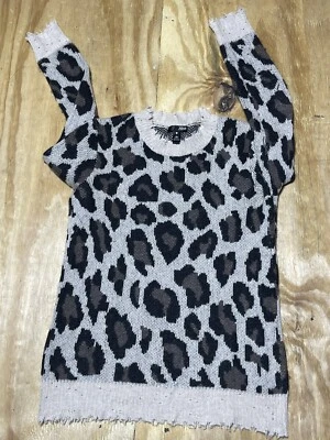 aqua cachemir suéter mujer xs multicolor punto jersey c3 Foto 1 de 4