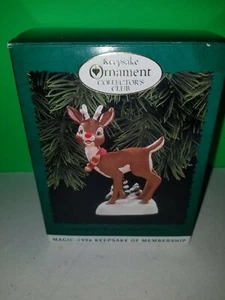 Sello MAGIC RUDOLPH EL RENO NARIZ ROJA RECUERDO LUZ ADORNO 1996. (D2) - Imagen 1 de 5