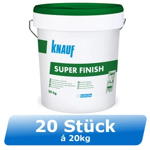 20er 20kg Knauf Super Finish Feinspachtel Superfinish Fertigspachtel Trockenbau - Bild 1 von 2