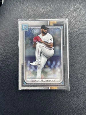 2023 Topps Museum Collection - #15 Sandy Alcantara - Image 1 of 2