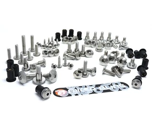 Honda XL700V Transalp 2008-2011 Edelstahl Schulter Verkleidung Schrauben Kit - Bild 1 von 11