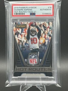 DEANDRE HOPKINS 2019 Playbook Hot Routes NFL SHIELD 1/1 - Picture 1 of 2