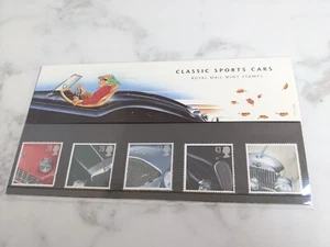 Royal Mail Mint Stamps NEW SEALED UK British England Classic Sports Cars 1996 27 - Picture 1 of 4