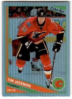 Tim Jackman 2013-14 O-Pee-Chee Rainbow #353 Calgary Flames - Image 1 of 2