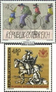Austria 1829,1830 (complete issue) used 1985 special stamps - Picture 1 of 1
