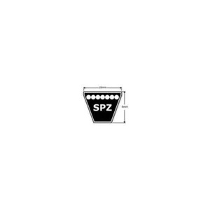 SPZ 2240 Wrapped Wedge Belt 9.7mmX8mmX2240mm SPZ 2240 High Quality Wedge Belt - Picture 1 of 5