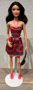 2014 Fashionistas Tropical Print Raquelle doll no box BHY14 Barbie - Foto 1 di 8