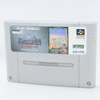 Super Famicom LORD MONARCH Cartridge Only Nintendo sfc - Image 1 of 2