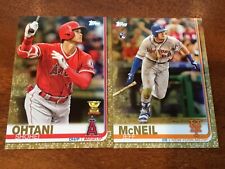 2019 TOPPS GOLD PARALLEL ALL SERIAL #'D /2019 YOU PICK OHTANI MCNEIL RC