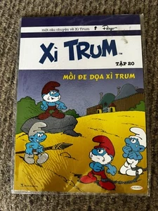 The Smurfs #20: Smurfs Graphic Comic Book Peyo Vietnamese Rare 2013 New Sealed - Picture 1 of 3
