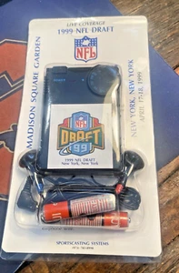 RARE NFL FOOTBALL DRAFT 1999 ESPN Promotional Radio Couch McNabb James Williams - Picture 1 of 2