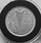 1930 Ireland Two Shilling Silver Florin Coin Extremely Fine