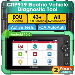 2025 LAUNCH X431 CRP919 EV Electric Car Diagnostic Scanner All System ECU Coding - Picture 1 of 17