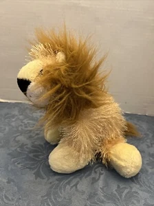Ganz Webkinz HM006 Shaggy Fur Lion Beanbag Plush Doll Figure NO CODE - Picture 1 of 5