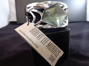 Robert Lee Morris Silver tone Cuff Bracelet Designer Statement - Picture 1 of 10