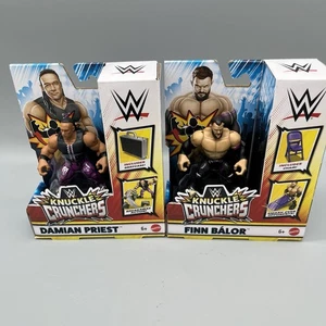 2 Stück WWE Knuckle Crunchers Damian Priest / Finn Balor Wave 4 Neu! - Bild 1 von 11