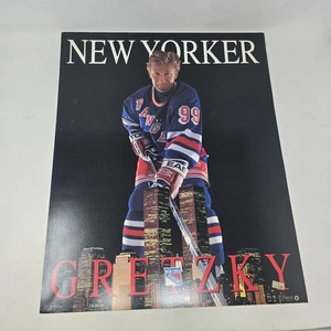 Póster Wayne Gretzky New York Rangers New Yorker 1996 21x17 - Imagen 1 de 12
