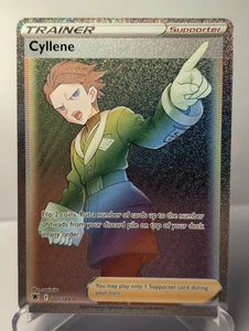 Pokémon TCG Cyllene Sword & Shield Mfg-Astral Radiance 201/189 Holo Secret Rare - Bild 1 von 2