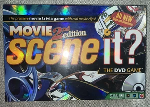 New in Box Sealed Scene It? - Movie 2nd Edition - DVD Game - Picture 1 of 4