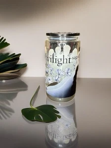 Twilight Saga 16 oz. Glass Cup, Twilight Saga, Forks Washington, Eclipse - Picture 1 of 3