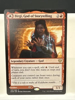 Birgi, God of Storytelling Kaldheim Regular - Image 1 of 2