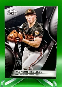Jackson Holliday 2025 Topps Chrome Black #43 Baltimore Orioles - Picture 1 of 2