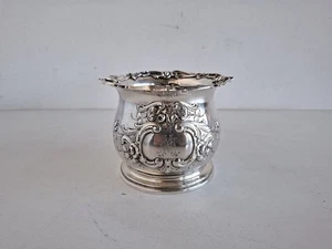 Flaschenstand 800 Silber Barockstil Rocaillendekor um 1880 ca. 223 g - Bild 1 von 6