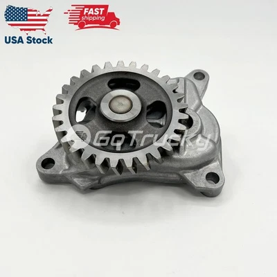 Bomba de óleo para ISUZU NR NPR NQR NPR-HD 4HE1 4.8L 4HK1 5.2L 98-10 FABRICANTE DE EQUIPAMENTO ORIGINAL - Imagem 1 de 4