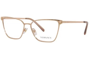 Versace VE1275 1412 54mm Rose Gold Eyeglasses - Picture 1 of 9