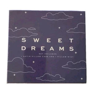 Love X June Sweet Dreams funda de almohada satinada y juego de niebla de almohada - Imagen 1 de 2