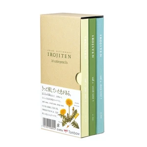Tombow Colored Pencil Irojiten Color Dictionary 1st Collection 30 Colors - Picture 1 of 9