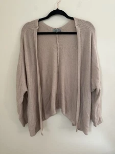 Olivia Sky Strickjacke Pullover Damen Größe M vorne offen taupe beige Strick - Bild 1 von 2
