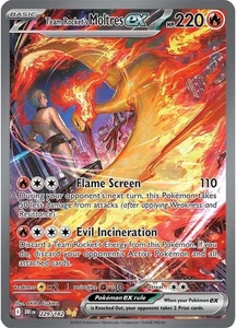 Holofoil - Team Rocket's Moltres ex - 229/182 - 229 / NM / English Pokemon TCG - Picture 1 of 1