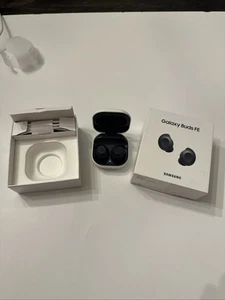 Samsung Galaxy Buds FE True Wireless Bluetooth Earbuds Graphite New Open Box - Zdjęcie 1 z 6