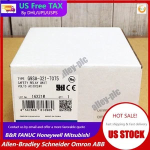 Omron G9SA-321-T075 Safety Relay Unit New In Box US Free TAX - Picture 1 of 3