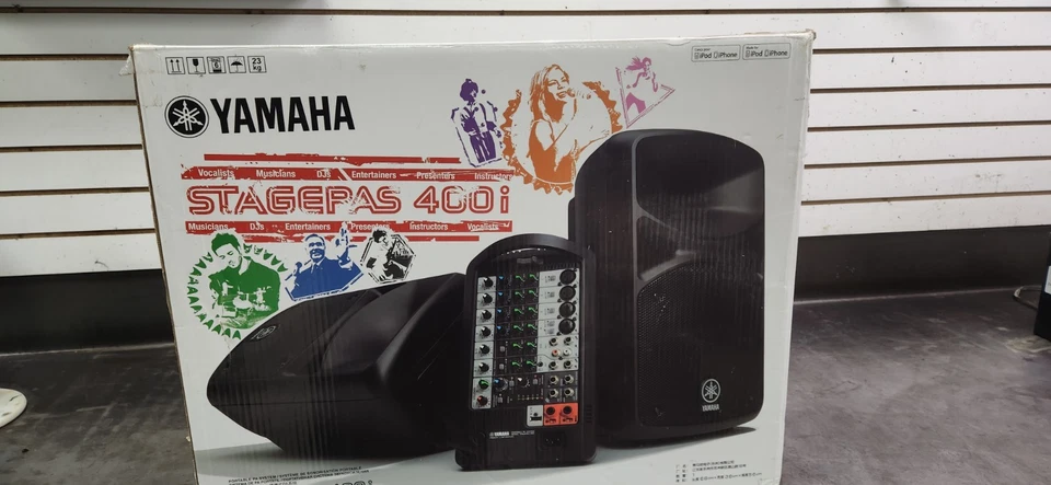 Yamaha STAGEPAS400I 400W Portable PA System - Image 1 of 4