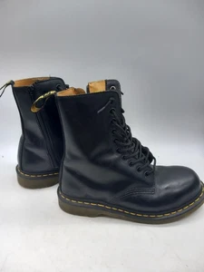 Doc Martens X Yohji Yamamoto Womens Smooth Leather Lace Up Boots Size 6 - VGC - Picture 1 of 9