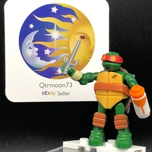 Mega Bloks TMNT Raph FIGURE Teenage Mutant Ninja Turtles DMX21 Series 1 - Picture 1 of 10