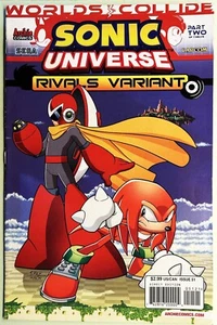 SONIC UNIVERSE Comic #51 Variant June 2013 WORLDS COLLIDE 2 of 12 Bagged Brd VF - Picture 1 of 3