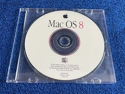 Mac OS 8.0 (not original) (copied from original disc onto inkjet printable disc) - Image 1 of 2