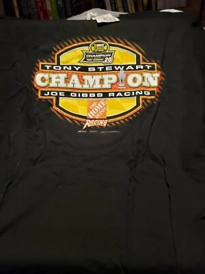 Camiseta de manga corta Tony Stewart Memorabilia NASCAR Nextel 2005 Champion. Nuevo Foto 1 de 3