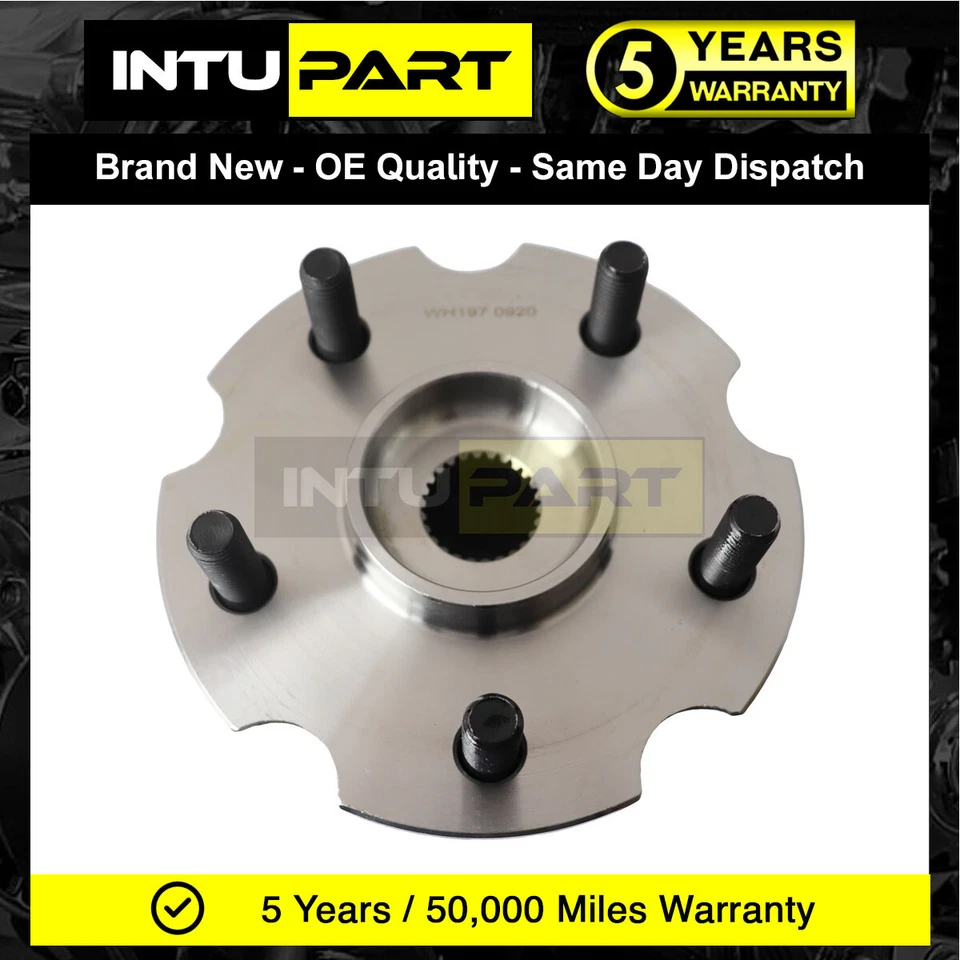 Intupart Rear Wheel Bearing Hub Fits Toyota RAV4 2006-2020 2.0 D 2.2 2.5 - Image 1 of 1