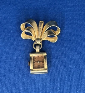 Hermoso Reloj de Cuerda Broche Suizo WYCO Años 40 De Colección - HALLAZGO RARO - Imagen 1 de 6